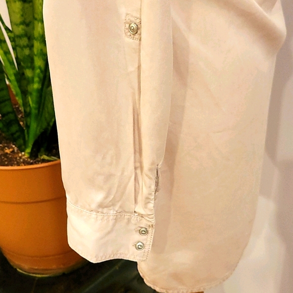 NWT Express Distressed Shirt Dress - Picture 3 of 8